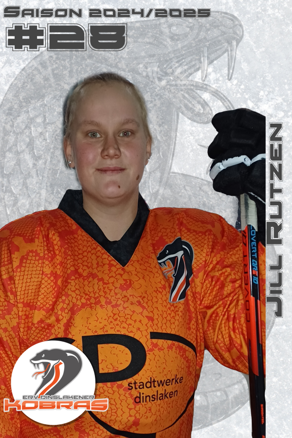 Player Card   2024 25   28   Jill Rutzen